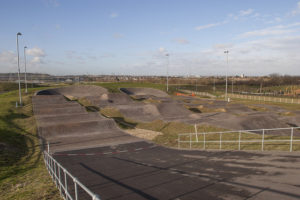 BMX track at Cyclopark