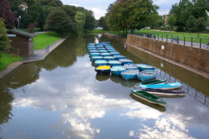 boats in a canal