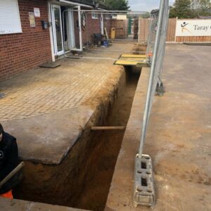 building club house extension at larkfield fc