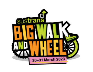 Sustrans Big Walk and Wheel logo