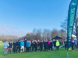 Group of graduates from the Rebel Runners couch to 5k course