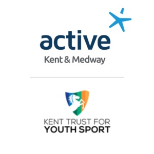 Active Kent & Medway logo with Kent Trust for Youth Sport logo