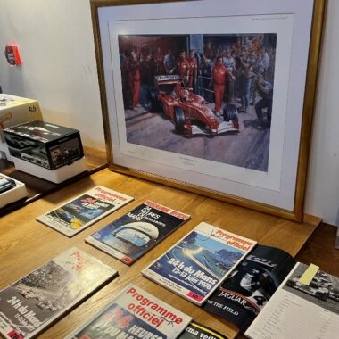 memorabilia at sporting memories club