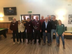 Group of participants at sporting memories club