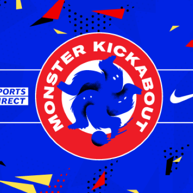 Monster kickabout logo